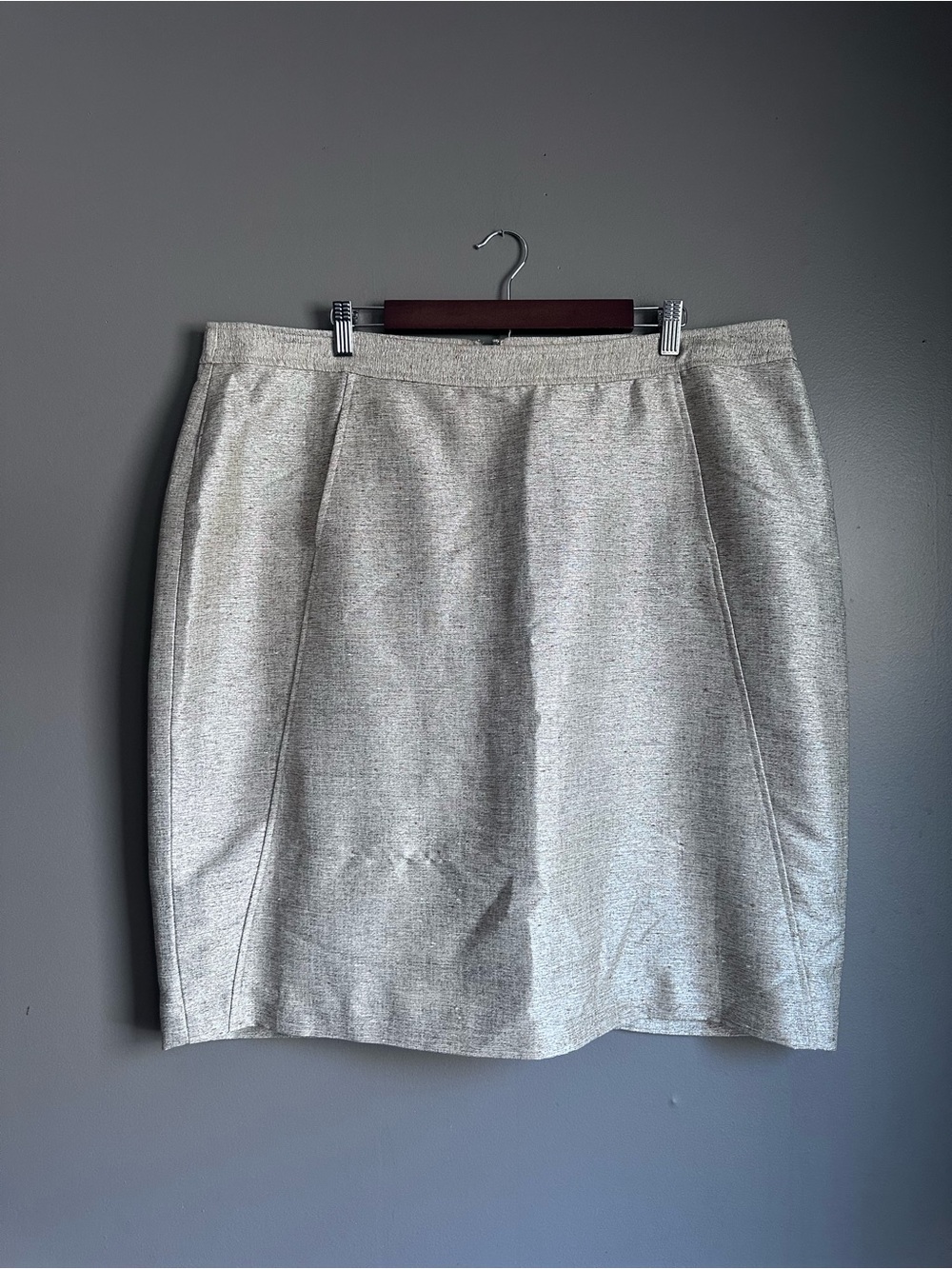 Jones New York Collection Women’s Plus Size Pencil Skirt – Size 22W – Sand/Oat